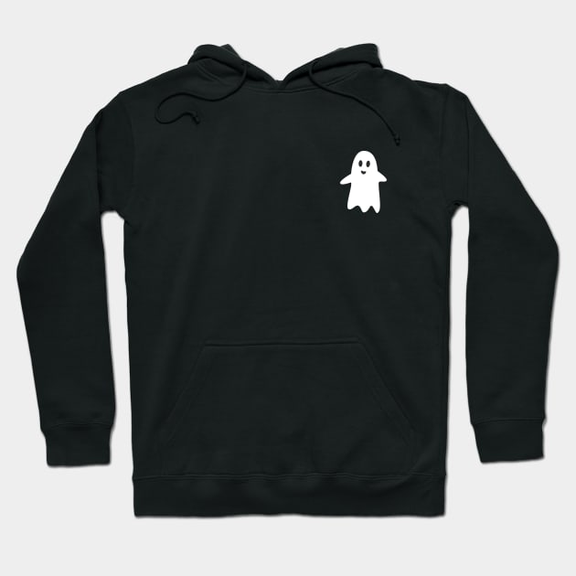 Cute Ghost Pocket Hoodie by Pablo_jkson